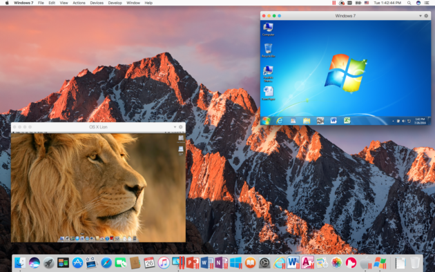 parallels for mac os x